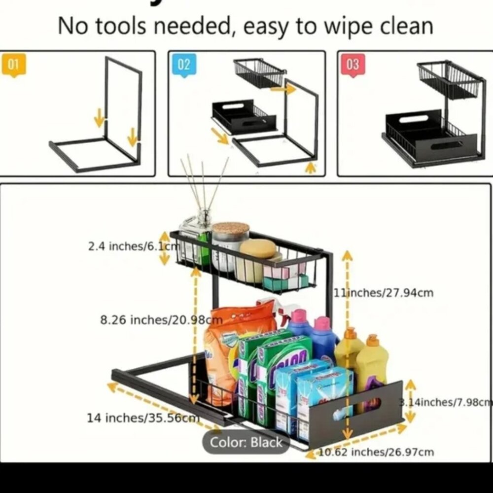 Under Cabinet Storage